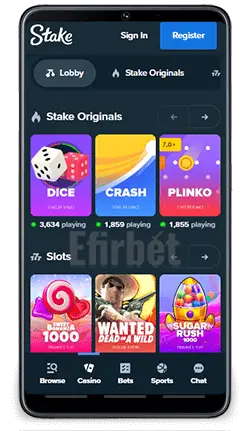 And the Stake app?