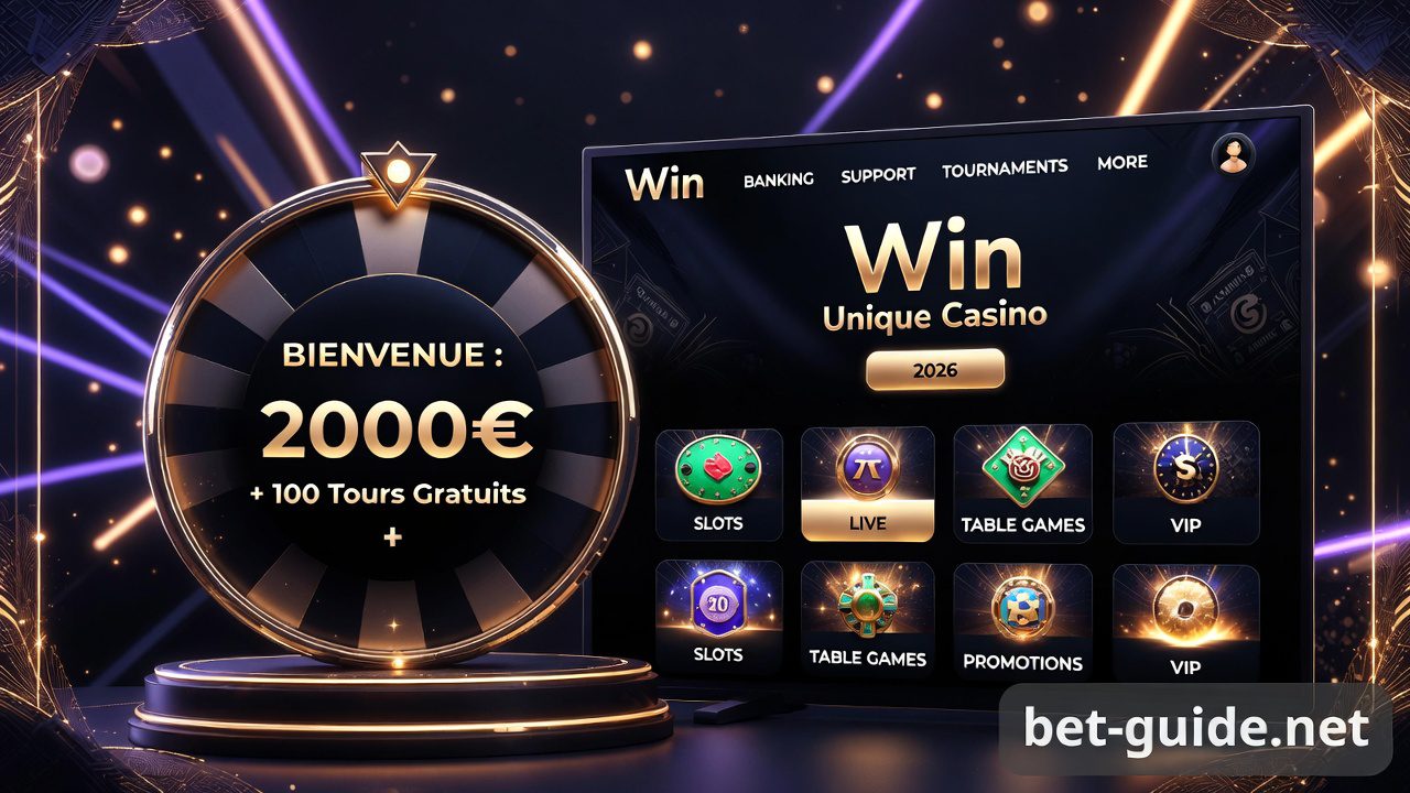 Bonus et Promotions chez Win Unique Casino