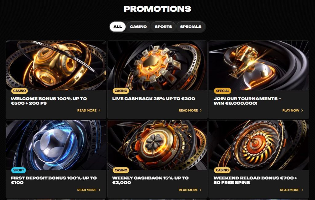 Bonus et Promotions Spinsy Casino en 2026