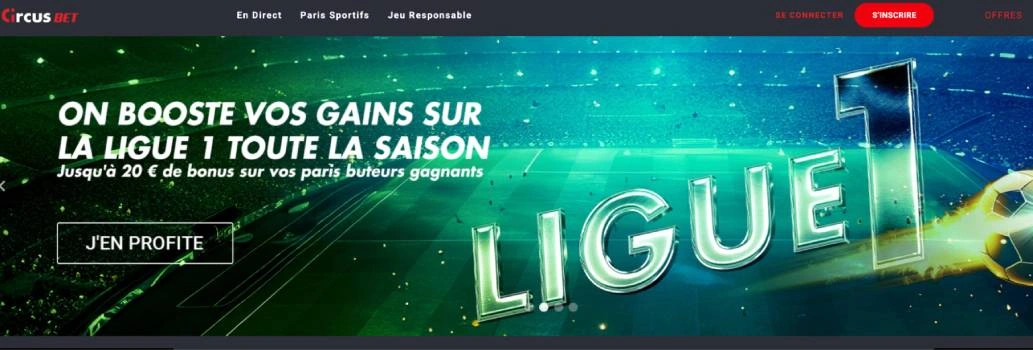 Circus Bet – Interface simple et jeux variés
