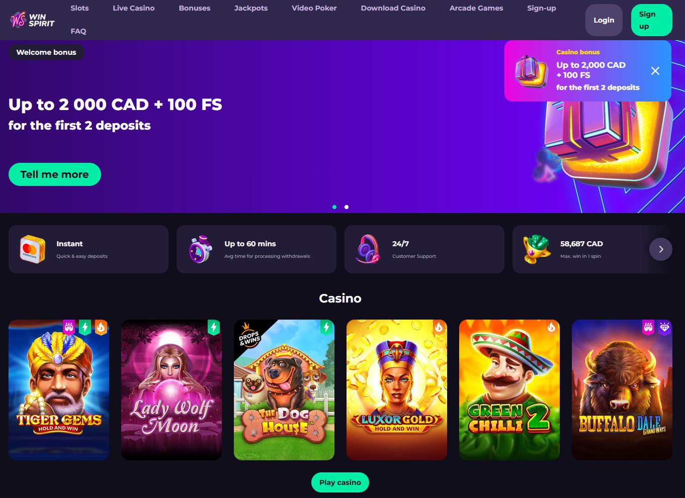 WinSpirit Casino 2026 : Votre Guide Complet et Actualisé