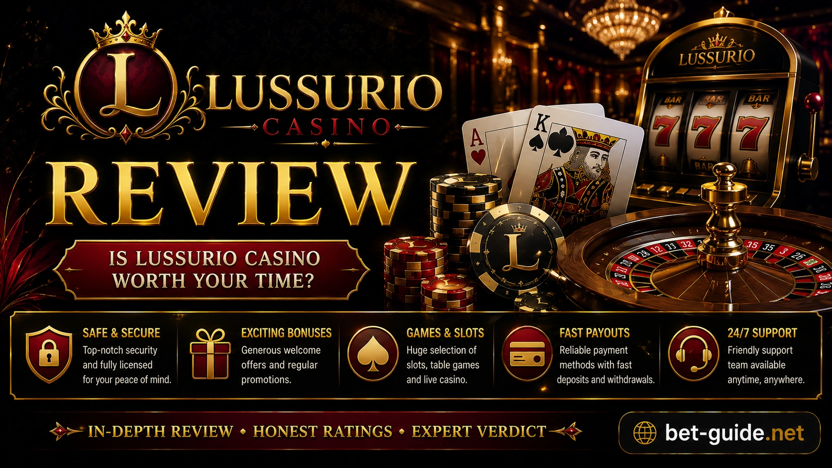 LUSSURIO Casino Review 2026: Is the Luxury Worth It?