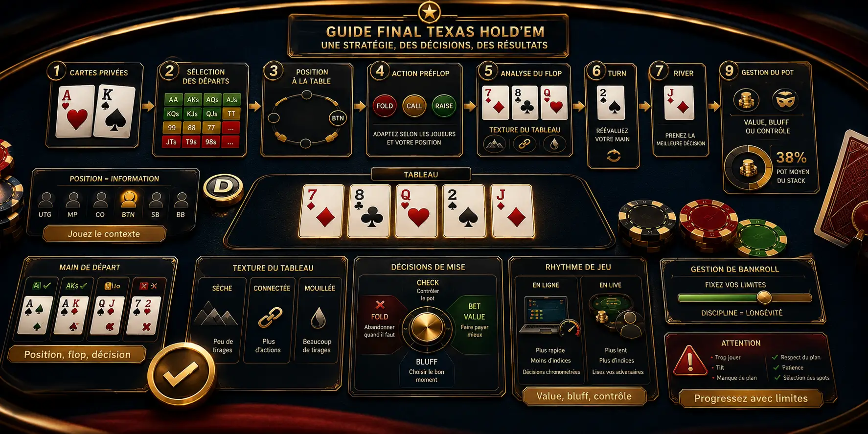Jouer avec limites : la meilleure décision avant même les cartes